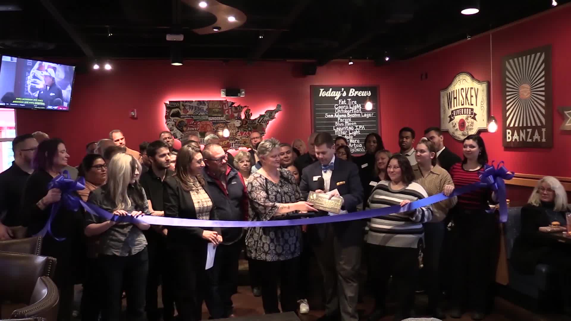 Ribbon Cutting for RedRobin Nov 2, 2023